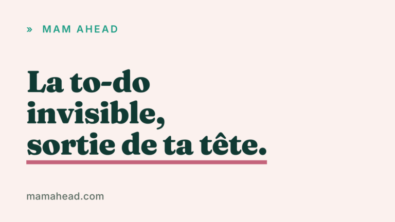 Vider sa charge mentale : la to-do invisible sortie de la tête, posée noir sur blanc